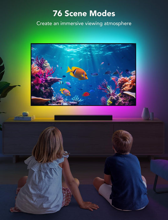 Govee Smart TV LED Backlight Strip, RGBIC for 40-50inch TVs