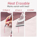 4x Heat Erasable Fabric Marking Pens for Sewing - 4 Pens + 8 Refills - Sewing Supplies Quilting Supplies Table Accessori