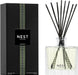 NEST New York Reed Diffuser, Bamboo - 5.9 fl oz - Fragrance for Up to 90 Days - Reusable, Refillable Glass Holder - Includes 8 All-Natural Reed Sticks - Flame Free