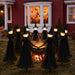 Halloween Witch Decorations Outdoor, 5FT Set of 3 Lighted Witches