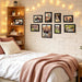 Picture Frames Set of 10, Including 8x10, 5x7, 4x6 Black Frame