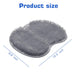 Shower Foot Scrubber Mat Back Washer Exfoliating Bath Wash Pad Wall Mounted Slip Suction Cups for Use in Cleaner Men and Women