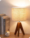 Tripod Table Lamp, Small Cute Bedside Lamp, 14.2 Inch, E26 Base