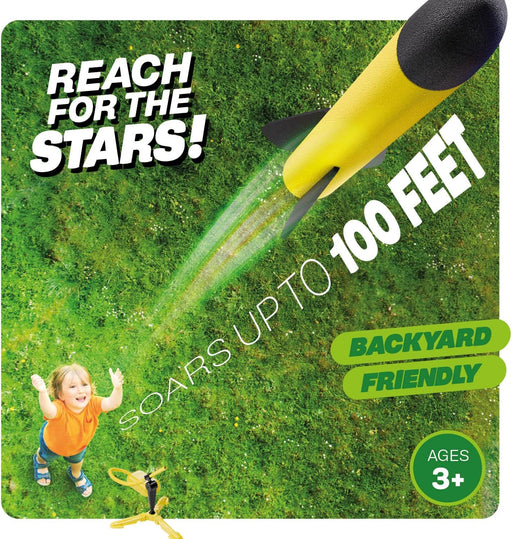 Rocket Launcher for Kids - Outdoor Toys for Kids Ages 4-8 Years - Kids Gift