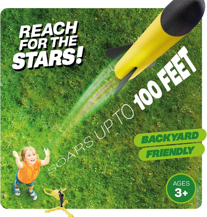 Rocket Launcher for Kids - Outdoor Toys for Kids Ages 4-8 Years - Kids Gift