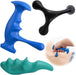 3PCS Thumb Saver Massage Tools,Manual Deep Tissue Massage,Set Include 1 Green Thumb Protector Tool & 1 Trigger Point Pressure Massager & 3-Legged Massage Knobs (3 Pcs)