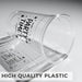 [100 Sets - 16oz] Clear Plastic Cups with Lids and Straws, Disposable Iced Coffee Cups for Smoothie, Milkshake, Cold Drinks - BPA free