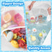 Bath Toy Organizer,4 Gallons Bathtub Toy Storage Organizer