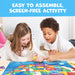 United States Puzzles for Kids Ages 3-5 - 70pc USA Map Floor Puzzle