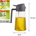 200 mL Kitchen Oil Sprayer Bottle — Black
