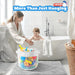 Bath Toy Organizer,4 Gallons Bathtub Toy Storage Organizer