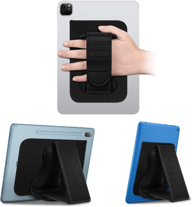 Universal Tablet Hand Strap Holder for 7-11" Tablets, Black