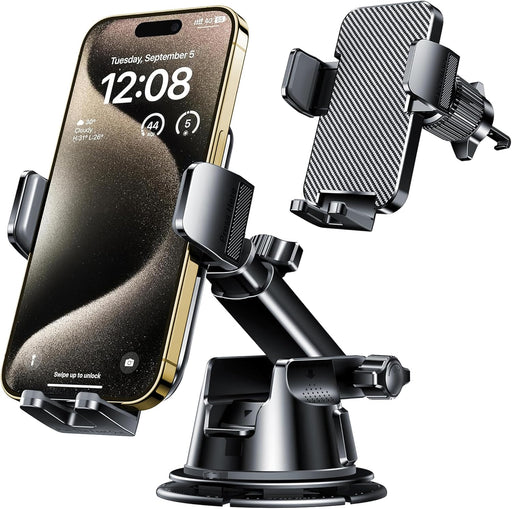 Dash Mounted Holders Phone Holders for Your Car Phone Mount for Car Windshield Dashboard Air Vent Universal Desk Mounts 