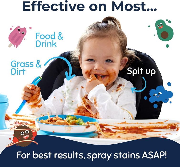 Messy Eater Stain Treater Spray, Laundry Stain Remover, 4 Oz