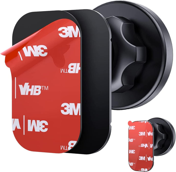 3M [6 Pack] Sticky Adhesive Pads Replacement Mounting Tape, Dashboard Sticker for Magnetic Phone Car Mount, Double Sided 3M Adhesive Pads, with 2 Dry Wipes