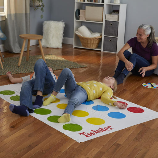 Hasbro Twister Party Classic Board Game for 2 or More Players,Indoor and Outdoor Game for Kids 6 and Up,Packaging May Va