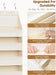 Over the Door Organizer, 6-Shelf Closet Hanging Storage with 13 Mesh Pockets, 55lbs Capacity Behind the Door Storage for