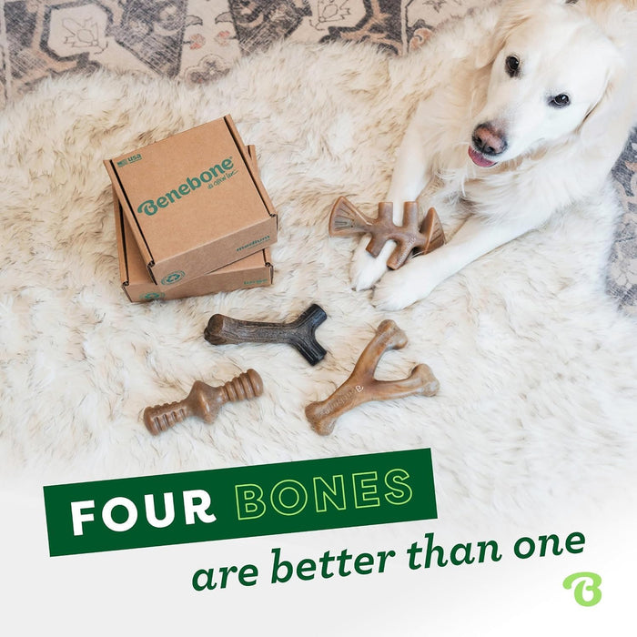 Medium 4-Pack Dog Toys for Aggressive Chewers – Under 60 lbs