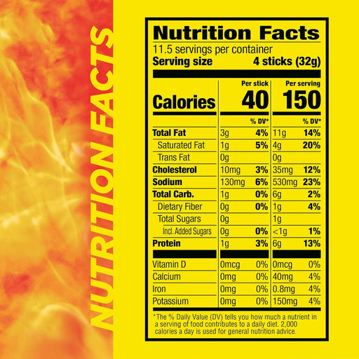 Smoked Jerky Meat Snack Sticks, Original Flavor, 0.28 oz., 46-ct