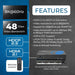 8K@60Hz 4K@120Hz HDMI 2.1 Switch 5 in 1 Out 48Gbps, HDR10+ W/Remote