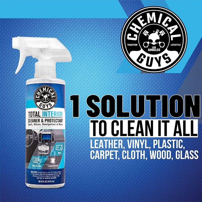 , Total Interior Cleaner, Protectant & Car Detailer, 16 oz