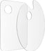 2 Pack Acrylic Paint Palette with Thumb Hole, 11.8 x 7.9 Inch