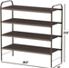4-Tier Shoe Rack Storage Organizer, 12-20 Pair, Bronze