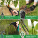 11-Piece Garden Tools Set Heavy Duty with Ergonomic Handles