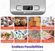 Food Kitchen Scale, Digital Grams and Ounces, 11lb