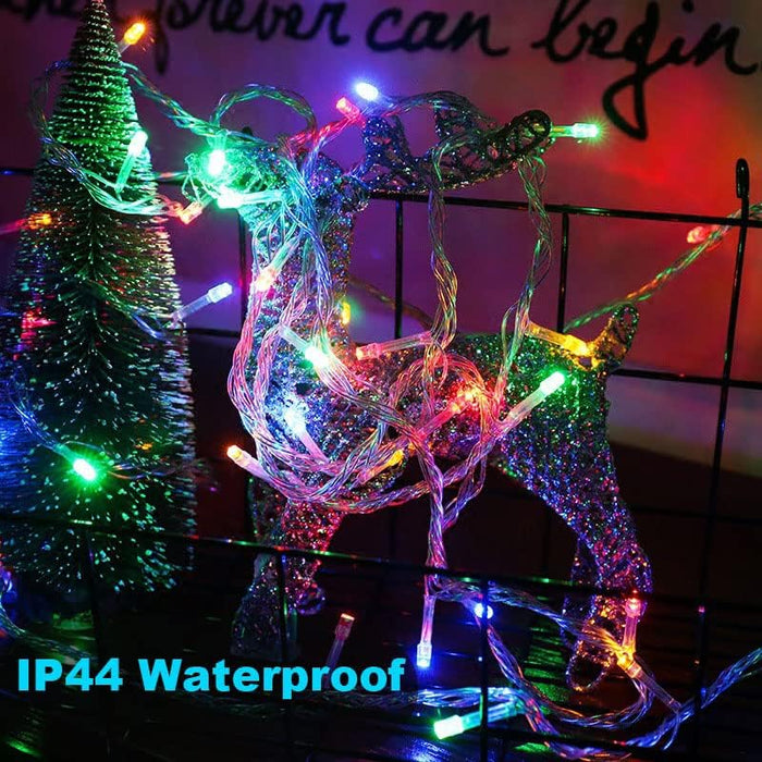 66Ft 200LED Multicolor Christmas Tree Lights String Light Indoor