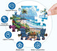 Jigsaw Puzzles for Adults 500 Pieces, Interlock Perfectly Letter on Back