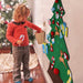 Aytai DIY Felt Christmas Tree for Toddlers, Hanging Christmas Decorations