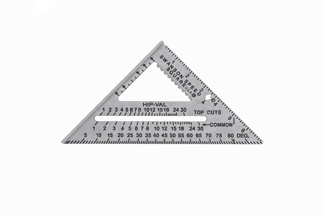 SWANSON Tool Co S0101 7 Inch Speed Square, Blue