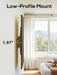 40 50 55 inch Tilting TV Wall Mount for 24-65 '' TVs, Low Profile TV Mount, Ultra Slim Wall Mounts TVs Bracket, Max VESA