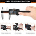 Digital Caliper 6 Inch, Caliper Measuring Tool with Large LCD