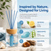 Ocean Mist Diffuser with Sticks, 3.4 fl oz Home Fragrance Long-Lasting