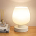 Small Touch Table Lamp for Nightstand, 3 Way Dimmable Bedside Lamp