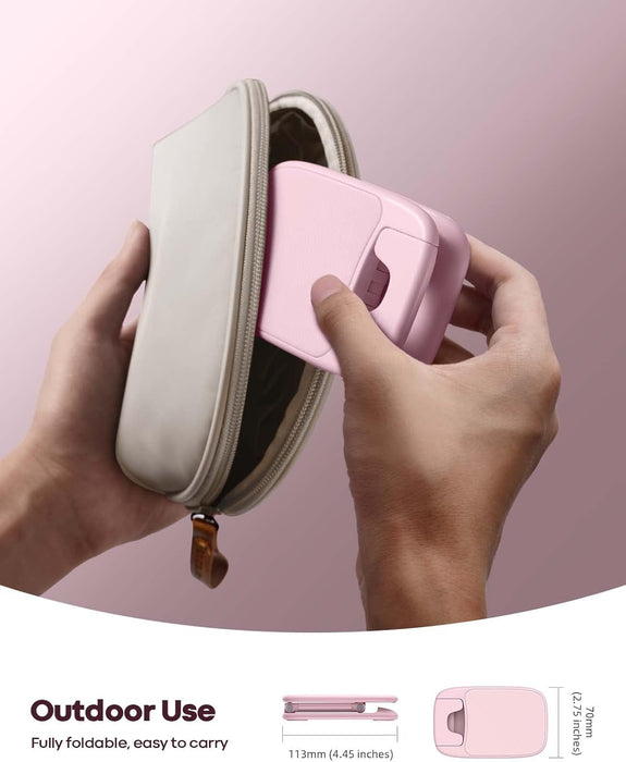 Pink Phone Holder, Desk Accessories - Rose Gold Office Holder