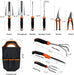 Garden Tool Set, 10 PCS Stainless Steel Heavy Duty