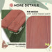Wooden Kids Picnic Table and Bench Set