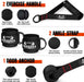 Heavy Resistance Bands for Working Out, 300LBS Exercise Bands with Handles