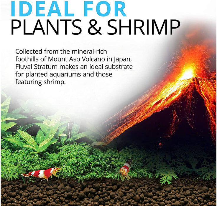12694 Plant and Shrimp Stratum for Freshwater Fish Tanks, 8.8 lbs.
