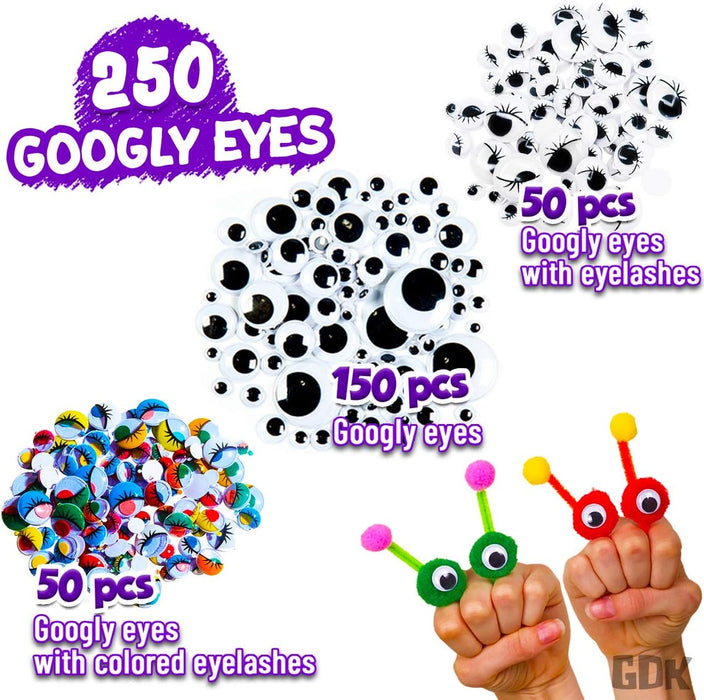 1170Pcs+ Arts and Crafts Supplies for Kids