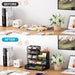 Mesh Pen Holder for Desk, Multi-Functional Pencil Organizer with Drawer, Desk Organizers and Accessories for Office Art 