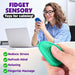 Fidget Toys Adults Sensory Stone: 6 Pack Textured Worry Stone for Autism Kids Calming Down - Fidget Stress Toys for Stress Relief - Small Students Prizes Fidget Toys