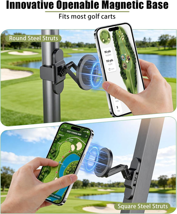 Magnetic Golf Cart Phone Holder, Golf Accessories Gifts for Men Dad