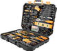 228 Piece Socket Wrench Auto Repair Tool Combination Package Mixed Tool Set Hand Tool Kit with Plastic Toolbox Storage Case