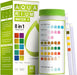 8-in-1 Aquarium Test Kit for Fish Tanks - Quick & Accurate Water Testing Strips for Aquariums & Ponds. Tests pH, Ammonia