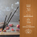 Assorted Incense Sticks | Natural Fragrance | Positive Energy & Spiritual Wellness | Multiple Scents | Pack of 6 (Jasmine,Lily, Lavender, Rose, Gardenia, Patchouli)