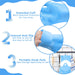 Pet Grooming Gloves—Dog Washing Gloves with High-Density Teeth